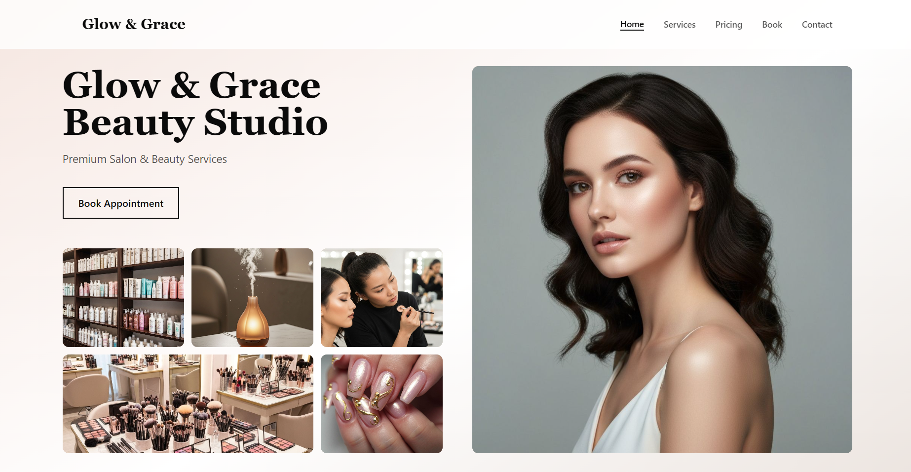 Glow & Grace Website